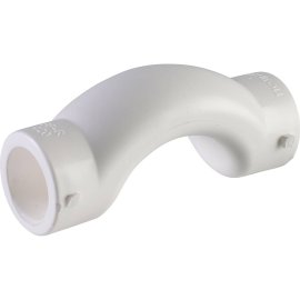 Обводное колено Политэк d=20 для полипропиленовых труб под сварку (цвет белый), 9000010020