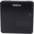 Беспроводной комнатный терморегулятор черный TECH 230В, R-8z