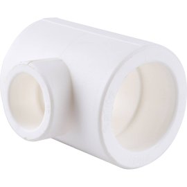 Тройник переходной Kalde 40х25х40 для полипропиленовых труб под сварку (цвет белый), 3212-tio-402540