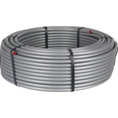 Труба стабильная STOUT PEX 20x2,9 (бухта 100 м), серая, SPS-0001-002029