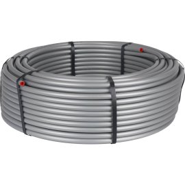 Труба стабильная STOUT PEX 20x2,9 (бухта 100 м), серая, SPS-0001-002029