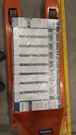 Уцененный товар (нарушена упаковка, скол на ламели крайней секции): Радиатор биметаллический STOUT ALPHA 350 10 секций боковое подключение (белый RAL 9016), SRB-2310-035010