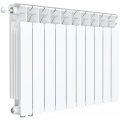 Радиатор биметаллический RIFAR BASE VENTIL 500 10 секции BVRL нижнее правое подключение (белый RAL 9016), 1RB50.VС-10