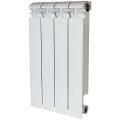 Радиатор биметаллический STOUT ALPHA 500 4 секций боковое подключение (белый RAL 9016), SRB-2310-050004