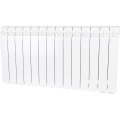 Радиатор алюминиевый Global VOX- R 500 14 секций нижнее правое подключение (белый RAL 9010), 169533