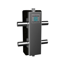 Гидравлический разделитель GRSS-60-28PF (60 кВт, до 2,6 м3/час, под пресс фитинг 28*1,5мм), GG 60PA0 20