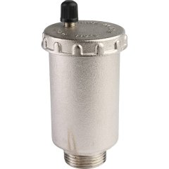 Автоматический воздухоотводчик STOUT 3/4 прямое подключение (латунь)