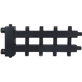 Коллектор (дублер компакт) ROMMER с гидроразделителем на 2+2+1 контура RDG-0018-024025