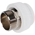 Муфта комбинированная Pro Aqua d= 75-2.1/2 PP-R под ключ НР Белая
