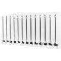Радиатор биметаллический Global STYLE EXTRA 500 14 секций боковое подключение (белый RAL 9010)