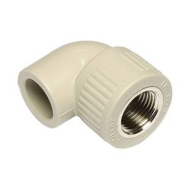 SKOI02020RCT (SKOI02020X) Ekoplastik ППР колено с внутр. металл. резьбой 20х1/2x90°