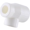 Тройник переходной Kalde 32х25х20 для полипропиленовых труб под сварку (цвет белый), 3212-tio-322520