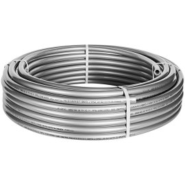 Труба стабильная ROMMER 25х3,7 (бухта 50 метров) PE-Xa/Al/PE-RT, серая, RPS-0001-002537
