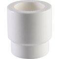 Муфта переходная внутр./наруж. Политэк 40х25 для полипропиленовых труб под сварку (цвет белый)