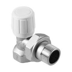 Клапан (вентиль) угловой Pro Aqua D 1/2 ручного регулирования, MVA-m15-f15x