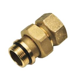 Сгон TIEMME прямой с рез. Кольцом 11/2, 1500023