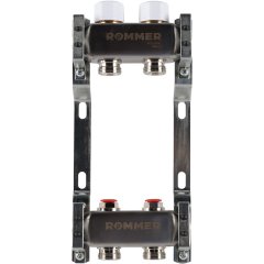 Коллектор из нержавеющей стали без расходомеров ROMMER 2 выхода