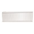 2-х трубчатый радиатор стальной ROMMER RST 2030/24 секции нижнее правое подключение RAL9016, RST-203024-020