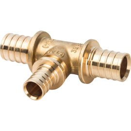 Тройник переходной STOUT 32x25x32 для труб из сшитого полиэтилена аксиальный, SFA-0014-322532