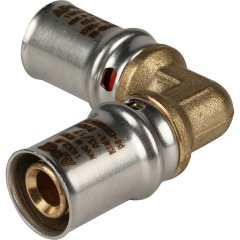 Угольник STOUT  90° 16х16 для металлопластиковых труб прессовой, SFP-0009-001616