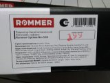 Уцененный товар (потертость и скол краски на ламели): Радиатор биметаллический ROMMER Optima BM 500 4 секций боковое подключение (RAL9016), RBM-0210-050004