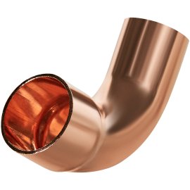 Отвод JINTIAN 90° ВП-НП 15 из меди под пайку, JT-15001A15E