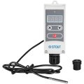 Термостат с выносным датчиком STOUT 0,9м электронный 5-90°С, STE-1006-100590