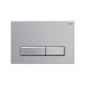 Панель смыва РЕХАУ NOVA LONG 001 с прямоугольными клавишами, пластик, серебристый, матовый, 19102331001