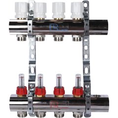 Коллектор в сборе с расходомерами LUXOR CD 477/4