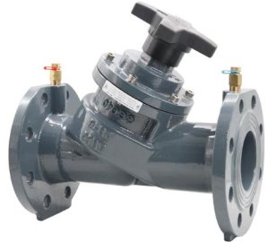 Клапан балансировочный фланцевый ручной FAF Valve 7600 Ду 300, 7600300