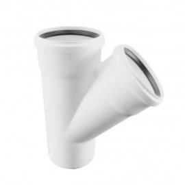 Тройник РЕХАУ RAUPIANO PLUS 160/110/45°, 11240371001