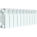 Радиатор биметаллический RIFAR BASE 200 10 секций боковое подключение (цвет RAL 7036)