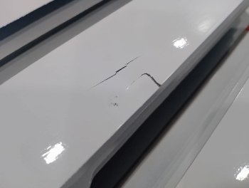 Уцененный товар (ВМЯТИНА/СКОЛ): Радиатор биметаллический ROMMER Profi BM 500 12 секции боковое подключение (BI500-80-80-150) (RAL9016), RBM-1210-050012