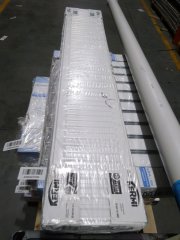 Уцененный товар (царапина на греющей панели): Стальной панельный радиатор Kermi Profil-K FK O 12/300/1800 белый боковое подключение RAL 9016