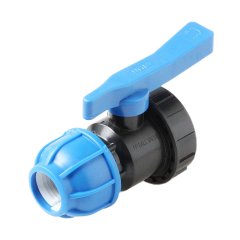 Кран муфта шаровой Pro Aqua ПНД UNIO D 25x3/4 вр, 9910000000F025