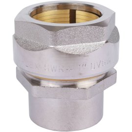 Фитинг Meibes резьбовой латунный Plus для стальных труб 1 ”*1 ” BР, F13093