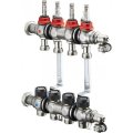 Группа коллекторная Oventrop Multidis SF 4 со встроенными ротаметрами на 4 контура