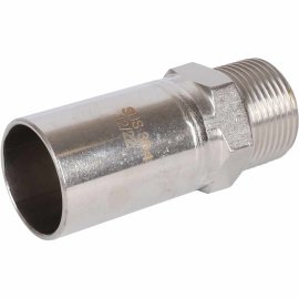 Вставка ROMMER переходная НПр-НР, 28х3/4, из нержавеющей стали прессовой, RSS-1024-002834