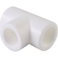 Тройник Политэк d=20 для полипропиленовых труб под сварку (цвет белый), 9000000420
