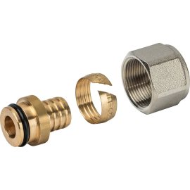 Соединение для пластиковых труб LUXOR TP 95 20мм х 2,8 (резьба 24x19), 67782017