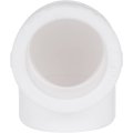 Угольник Kalde d=40 90* для полипропиленовых труб под сварку (цвет белый), R.3212-elb-400000
