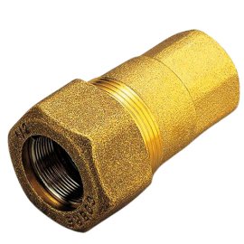 Муфта TIEMME 2 BP для стальных труб, латунь, 1500102