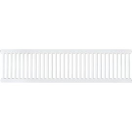 Трубчатый стальной радиатор КЗТО РС 1-500-32 секции 1/2 боковое подключение RAL9010, РС15003212RAL9010