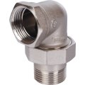 Разъемное угловое соединение STOUT американка ВН, никелированное 1, SFT-0059-000001