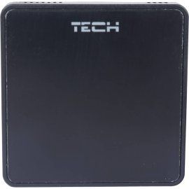 Датчик комнатной температуры беспроводной, черный TECH C-8r