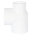 Тройник переходной Политэк 32х32х25 для полипропиленовых труб под сварку (цвет белый), 9300323225