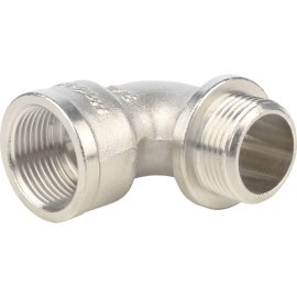 Угольник STOUT с упором НВ никелированный 3/4, SFT-0016-000034