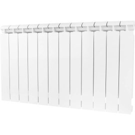 Радиатор биметаллический Global STYLE EXTRA 500 12 секций боковое подключение (белый RAL 9010)