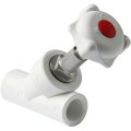 PA42008 Pro Aqua d= 20 PP-R Клапан (вентиль) косой Белый