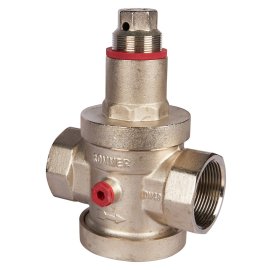 Редуктор давления ROMMER PN25 вн/вн 1 1/2  с выходом под манометр, RVS-0008-000040